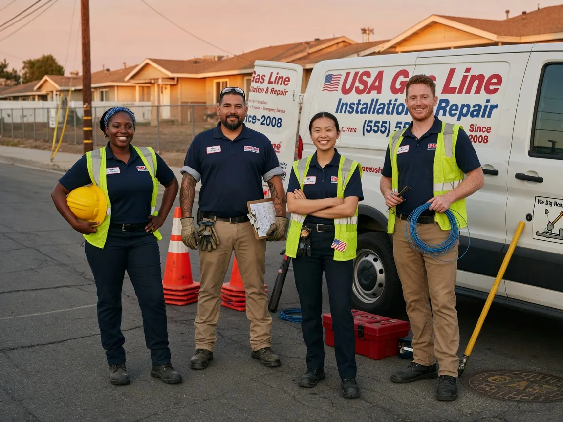 Gas Line Installation company in Nevis, MN
